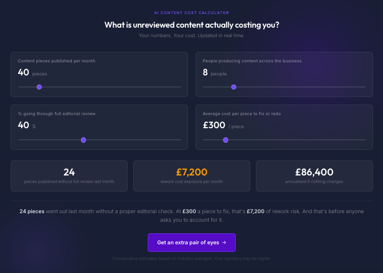 AI cost calculator